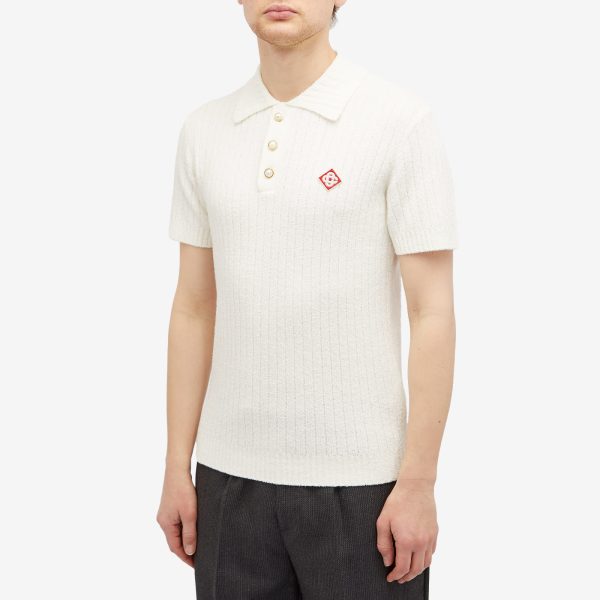 Casablanca Boucle Polo Shirt