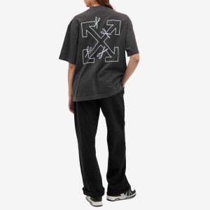 Off-White Scissor Arrow Skate T-Shirt