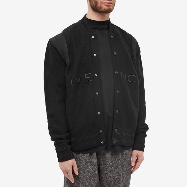 Givenchy Logo Knit Bomber Jacket