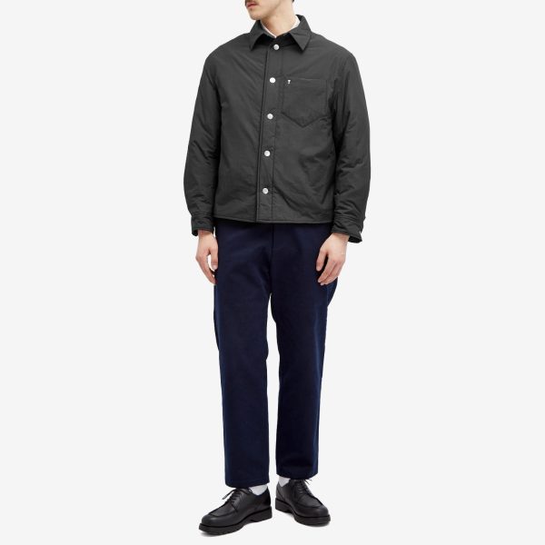 AMI Paris Stud Heart Padded Overshirt