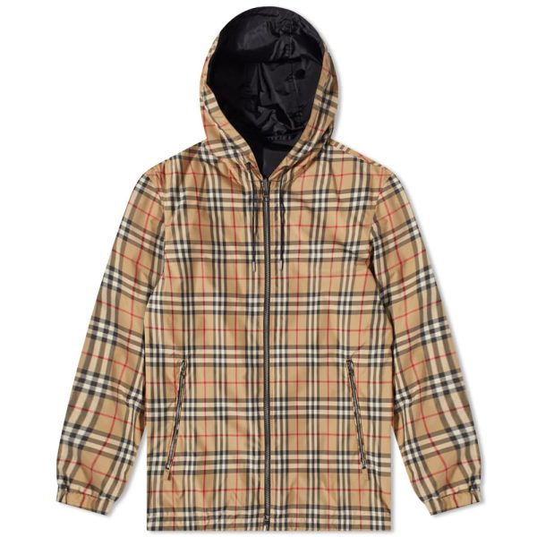 Burberry Streton Check Reversible Jacket