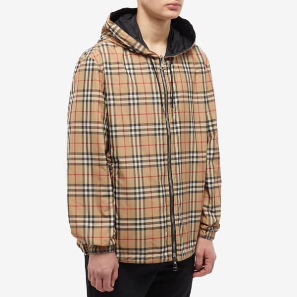 Burberry Streton Check Reversible Jacket