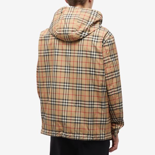 Burberry Streton Check Reversible Jacket