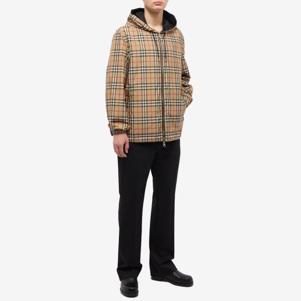 Burberry Streton Check Reversible Jacket