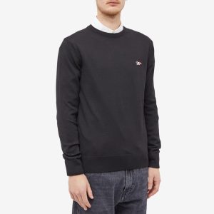 Maison Kitsuné Tricolor Fox Patch Classic Knit