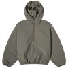 Fear of God ESSENTIALS Spring Nylon Filled Half Zip Hoodie