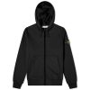 Stone Island Garment Dyed Zip Hoodie