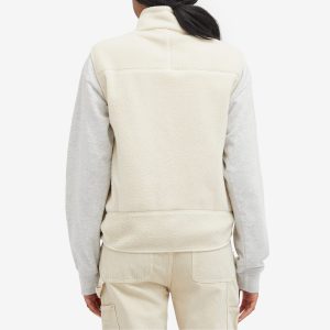 Sporty & Rich Zipped Sherpa Vest