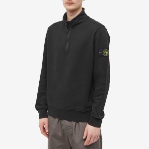 Stone Island Garment Dyed Half Zip  Sweat