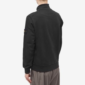 Stone Island Garment Dyed Half Zip  Sweat