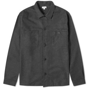 Sunspel Wool Twill Overshirt