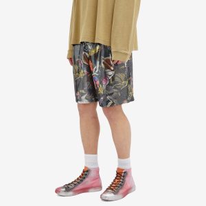 Acne Studios Rudent Foiled Print Shorts