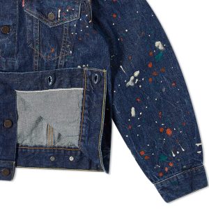 END. x Levi'sÂ® 'Painted' Selvedge Trucker Jacket