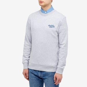 Maison Kitsune Maison Kitsune Handwriting Regular Crew Sweat