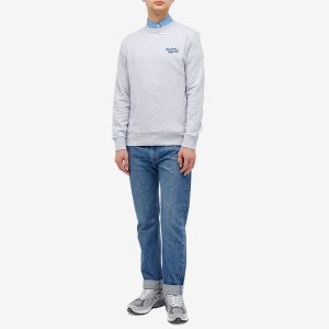 Maison Kitsune Maison Kitsune Handwriting Regular Crew Sweat