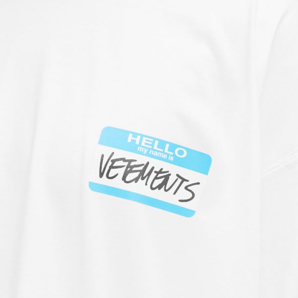 VETEMENTS My Name Is T-Shirt