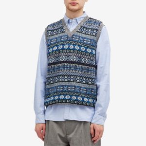 Jamieson's of Shetland Fair Isle V-Neck Vest