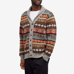 Jamieson's of Shetland Fair Isle Shawl Collar Cardigan