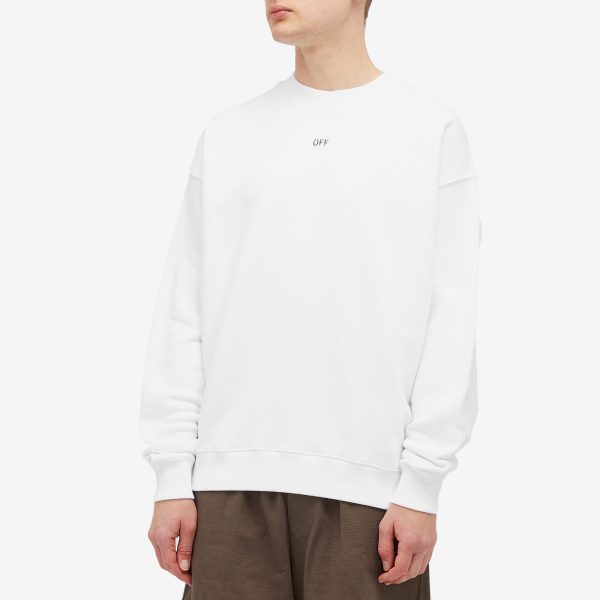 Off-White Stamp Crew Sweatshirt