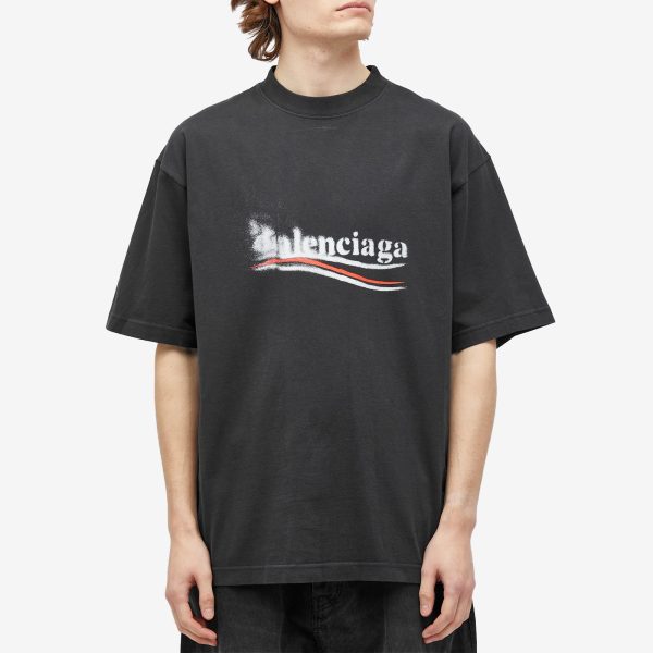 Balenciaga Political Campaign Stencil Tee