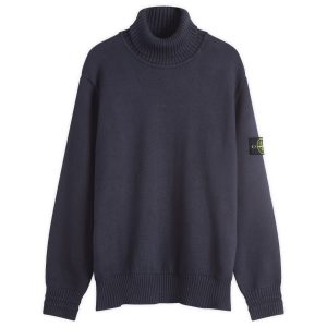 Stone Island Winter Cotton Turtle Neck Jumper