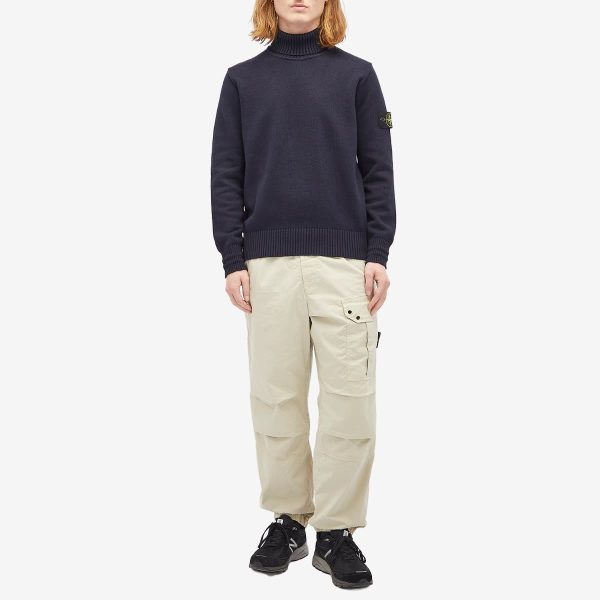 Stone Island Winter Cotton Turtle Neck Jumper