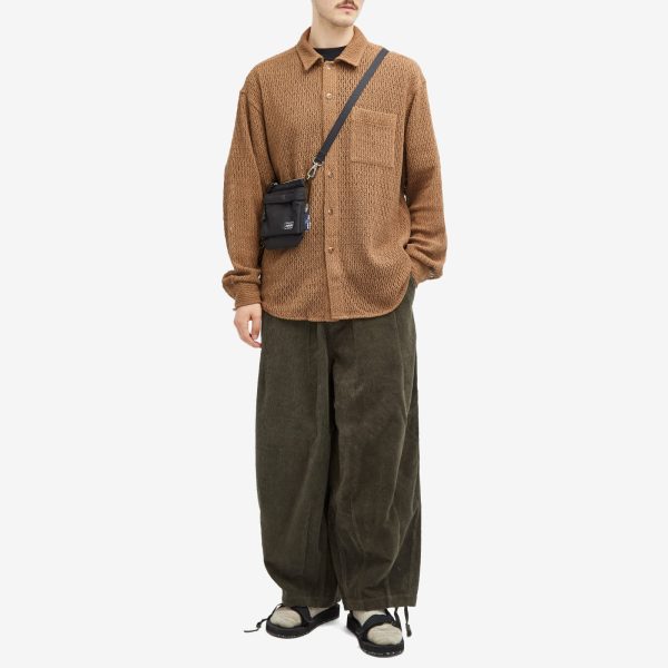 Merely Made Lazy Knit Over Shirt