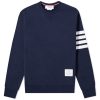 Thom Browne Engineered Stripe Crew Sweat