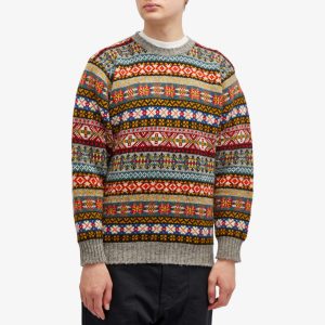 Jamieson's of Shetland Fair Isle Crew Knit