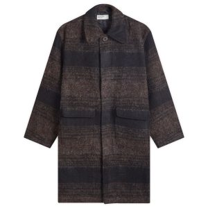 Universal Works Alpaca Stripe Account Coat