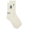 The Attico Logo Sports Socks