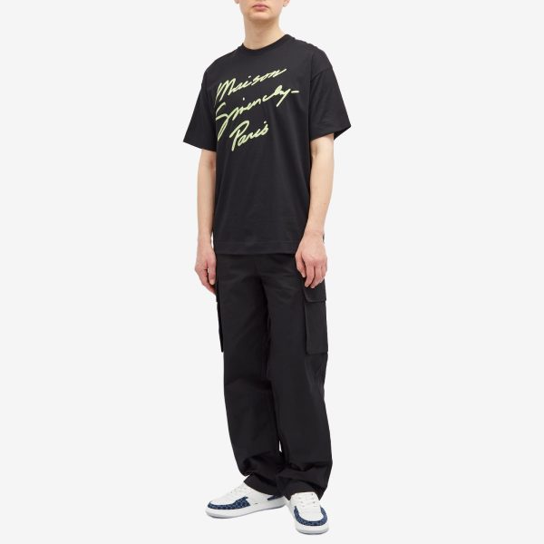 Givenchy Script Logo Regular Fit T-Shirt