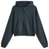 SKIMS Lofty Garment Dye Fleece Zip-Up Hoodie