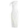 SIR. The Label Tamara Tie Linen Midi Dress