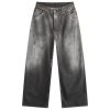 Acne Studios 2023 Black Trafalgar Jeans