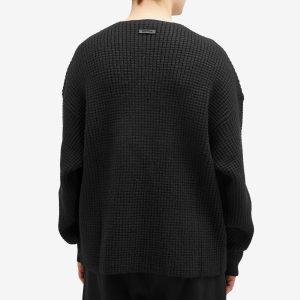 Fear of God ESSENTIALS Heavy Waffle Crew Neck Sweatshirt