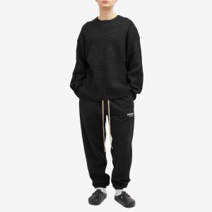 Fear of God ESSENTIALS Heavy Waffle Crew Neck Sweatshirt