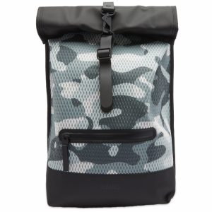 RAINS Rolltop Rucksack Mesh