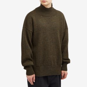 MHL by Margaret Howell T-Shape Roll Neck Knit Sweatshirt