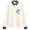 Givenchy Long Sleeve Rugby Polo