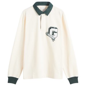 Givenchy Long Sleeve Rugby Polo