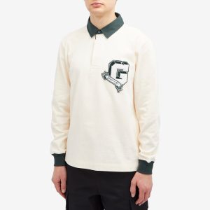 Givenchy Long Sleeve Rugby Polo