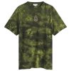 Alexander McQueen Uneven Dyed Skull Logo T-Shirt