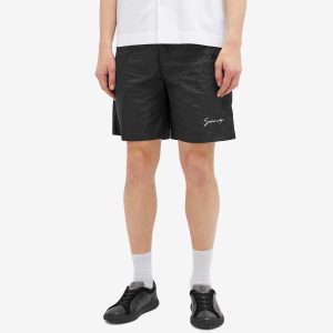 Givenchy Logo Embroidery Swim Shorts