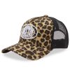 Cole Buxton Leopard Trucker Cap