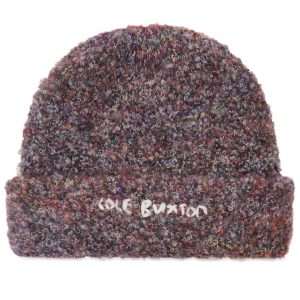 Cole Buxton Multi Boucle Knit Beanie