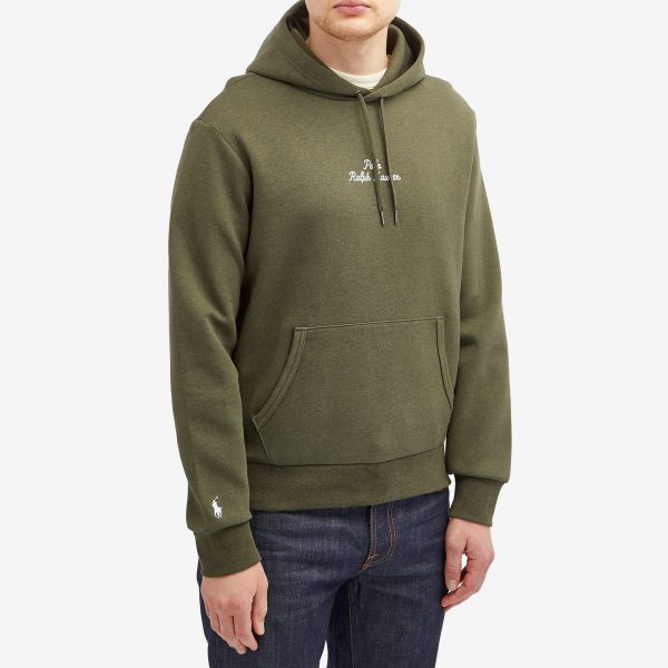 Polo Ralph Lauren Double Knit Embroidered Script Logo Hoodie