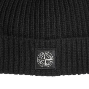 Stone Island Wool Patch Beanie Hat