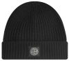 Stone Island Wool Patch Beanie Hat