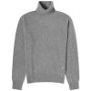 AMI Paris Tonal Heart Cashmere Roll Neck Knit